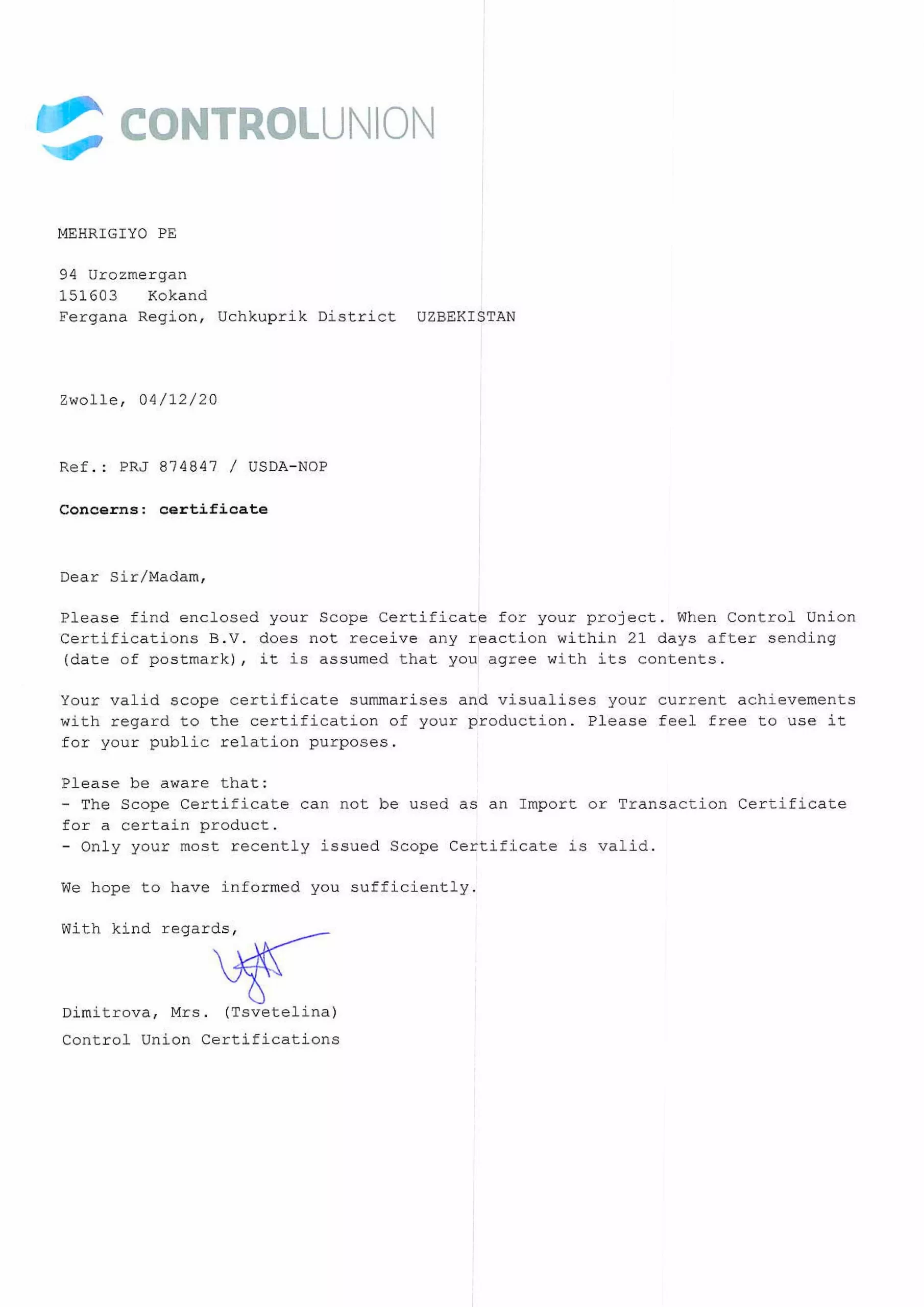 cert
