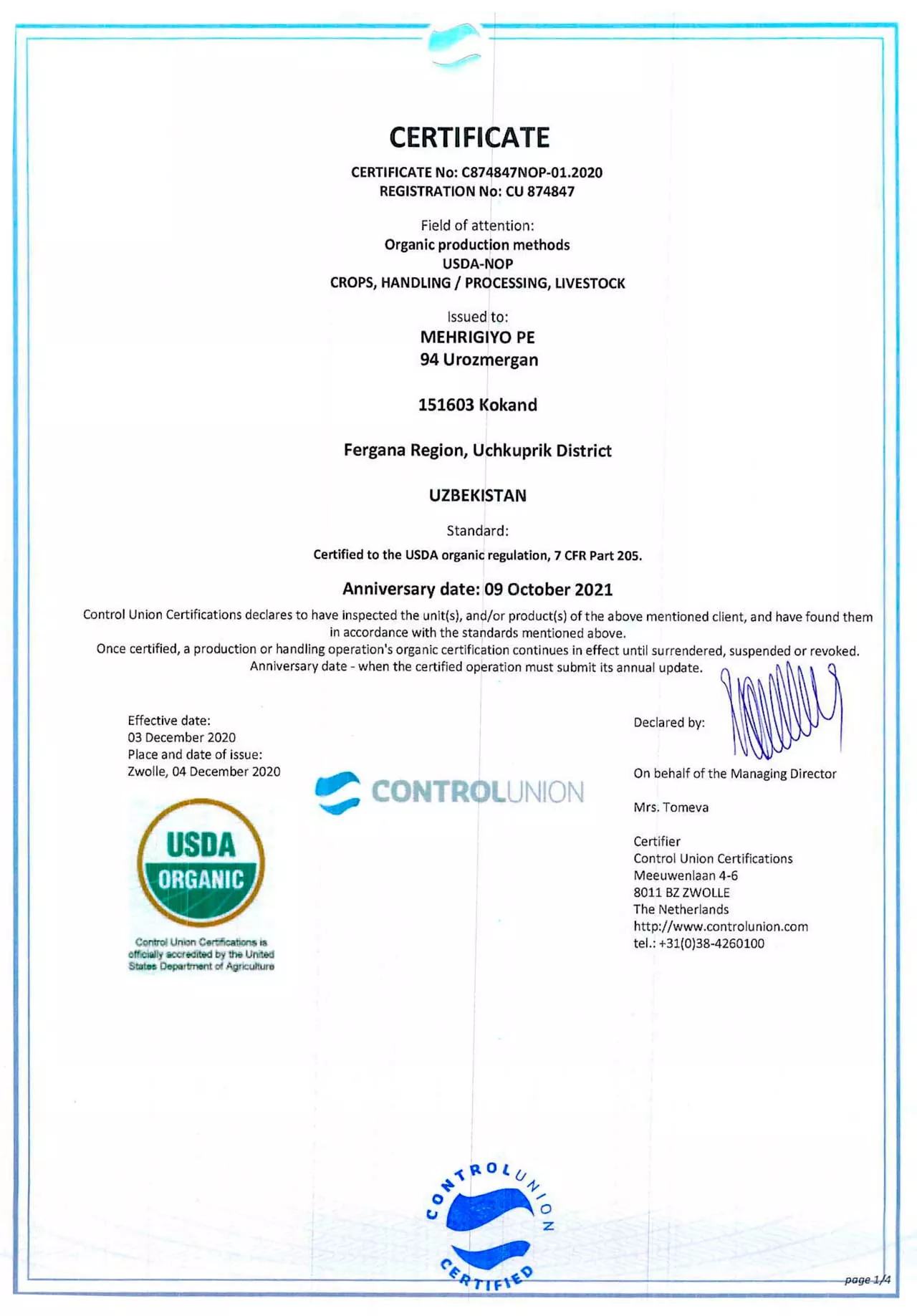 cert